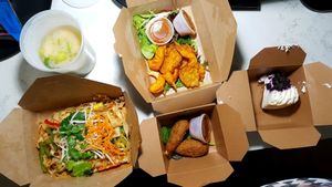 delivery at Vegetarian Haven in Toronto