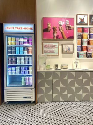 Inside store   at Jeni's Ice Creams in Addison