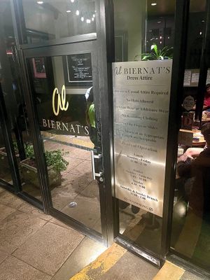 Dress code & door  at Al Biernat's - Oak Lawn in Dallas
