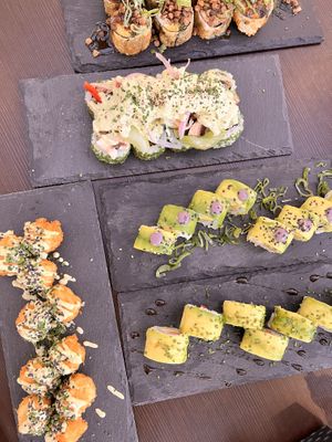  #Veganuary at Buffo Vegan Sushi in Santiago