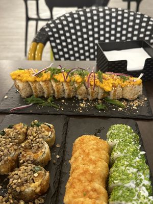   at Buffo Vegan Sushi in Santiago