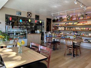 Inside   at Cafe' Xocolatl in Sacramento