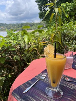   at Claudio's Grill in Drake Bay