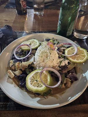 Vegan curry  at Claudio's Grill in Drake Bay