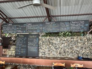 Menu  at Claudio's Grill in Drake Bay