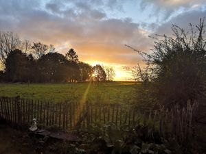 Wondefull sunset at In Motion in Bertree