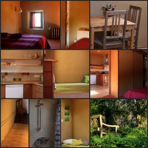 eco studio so-called gîte |  natural materials in a very natural & quiet environment | eco garden at In Motion in Bertree