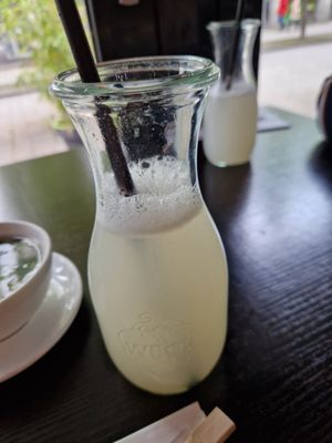 Litschi-Schorle at QQ-Sushi Lounge in Heilbronn