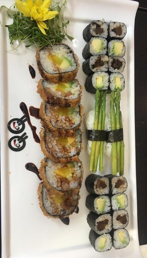 Veganes Menü at QQ-Sushi Lounge in Heilbronn