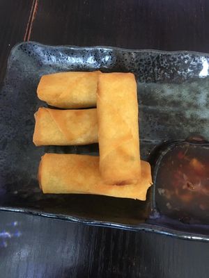 Frühlingsrollen at QQ-Sushi Lounge in Heilbronn