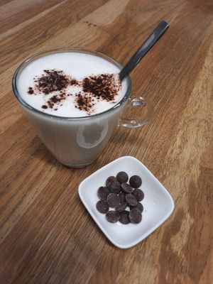 Vegan hot chocolate  at KLOFFIE in Tilburg