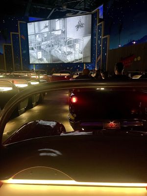 View of the drive in   at Walt Disney World - Sci-Fi Dine-In Theater Restaurant in Lake Buena Vista