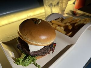 Flying Saucer Impossible Burger  at Walt Disney World - Sci-Fi Dine-In Theater Restaurant in Lake Buena Vista