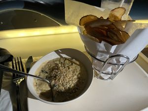 Cashew Spinach Artichoke Dip  at Walt Disney World - Sci-Fi Dine-In Theater Restaurant in Lake Buena Vista