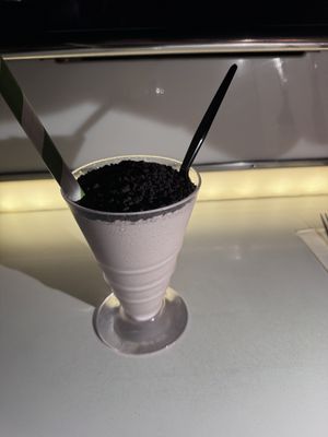oreo milkshake  at Walt Disney World - Sci-Fi Dine-In Theater Restaurant in Lake Buena Vista