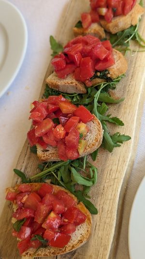 Bruschetta at La Cantina in Greve