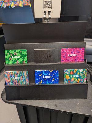 Gift cards available at LUSH in Reno