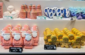 Christmas and Halloween up at the same time at LUSH in Reno