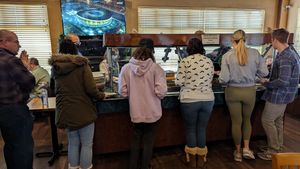 December 2022 vegan buffet meetup at La Fiesta Chatham at Project Animal Freedom Springfield IL in Springfield