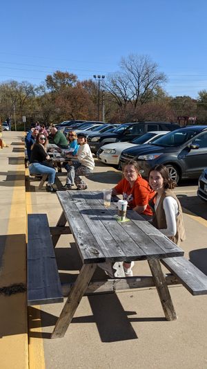 November 2022 vegan buffet meetup at Three Twigs Bakery at Project Animal Freedom Springfield IL in Springfield
