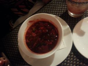 Borscht at Six Main in Chester