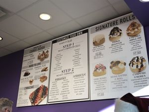 Menu  at Cinnaholic in Gallatin