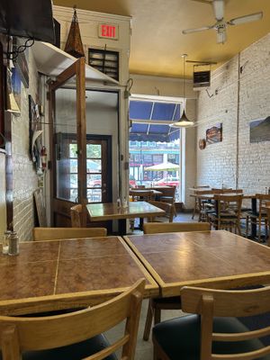 Inside  at Amanouz Café in Northampton