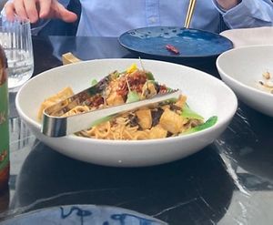 Dan Dan noodle dish   at Luna Lu in Sydney