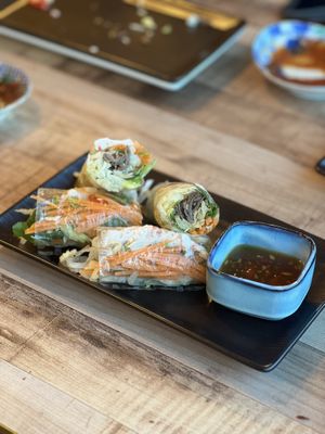 Summer rolls  at Lan's Kitchen in Jeju