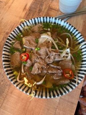 Rice noodles   at Lan's Kitchen in Jeju