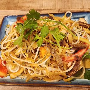 Bulgogi Fry rice noodle at Lan's Kitchen in Jeju
