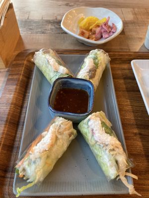 Spring roll  at Lan's Kitchen in Jeju