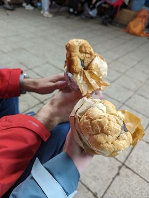 Sandwiches at Lan's Kitchen in Jeju
