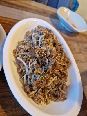 Bulgogi Fried Rice at Lan's Kitchen in Jeju