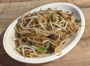 Beef noodles at Lan's Kitchen in Jeju