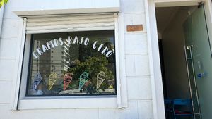 Shop front at Gramos Bajo Cero in Vina Del Mar