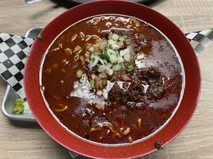 Birria Ramen #Veganuary at Viva Vegan Diner in Upland