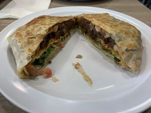 Crunchwrap   at Viva Vegan Diner in Upland