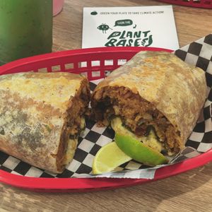Birriaburrito at Viva Vegan Diner in Upland