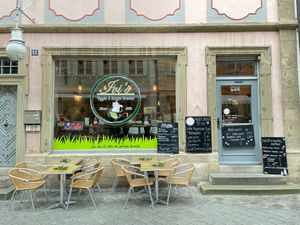Outside view of Ivi’s, Bamberg.  at Ivi's Veggie & Coffee Dreams in Bamberg