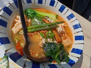 Miso ramen at Takumi Jourdan in Brussels