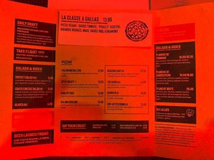 Menu #Veganuary at BrewDog - Marais in Paris