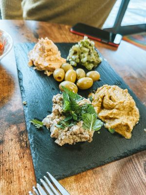 Dip platter   at Mama Earth Restaurant - Pop Up in Solihull