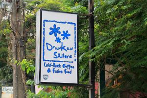 Drunken Sailors is located by the main road in Kantiang.  at Drunken Sailors in Koh Lanta