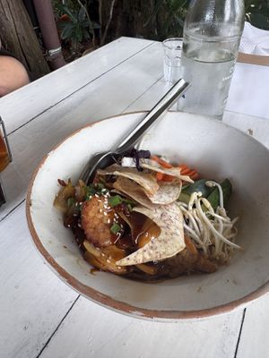 tempeh buddha bowl   at Drunken Sailors in Koh Lanta