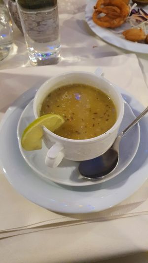 Daal soup at Taj Mahal in Graz