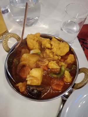 Vegan Sabji Korma at Taj Mahal in Graz