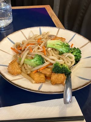 Shanghai noodles at Vietnam Kitchen in Edmonton