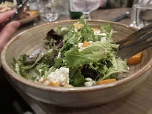 Salad 1  at Farm & Fire in Banff