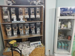 Nuts and cold items at A la Antigua in Bogota